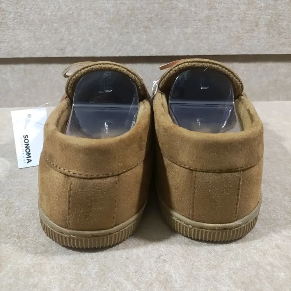 Sonoma Tan Loafers Slip-On Comfort Shoes Men